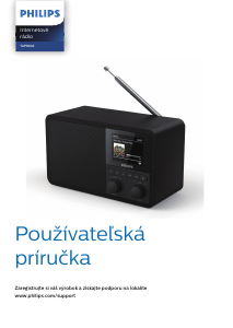 Návod Philips TAPR802 Rádio