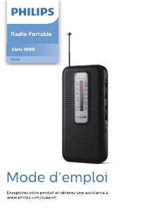 Mode d’emploi Philips TAR1506 Radio