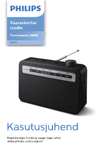 Kasutusjuhend Philips TAR2506 Raadio