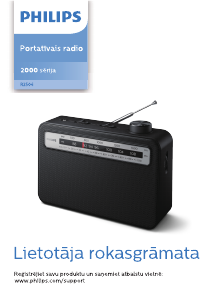 Rokasgrāmata Philips TAR2506 Radioaparāts