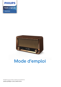 Mode d’emploi Philips TAVS700 Radio