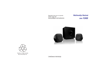 Rokasgrāmata Philips SPA1305 Skaļrunis