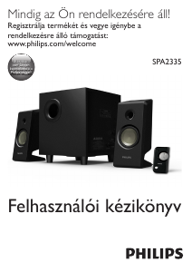 Használati útmutató Philips SPA2335 Hangszóró