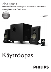 Käyttöohje Philips SPA2335 Kaiutin