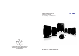 Vadovas Philips SPA2602 Garsiakalbis