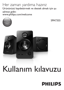 Kullanım kılavuzu Philips SPA7355 Hoparlör