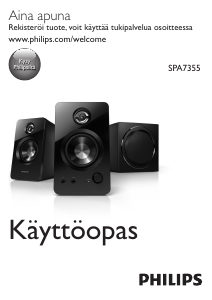 Käyttöohje Philips SPA7355 Kaiutin
