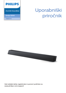 Priročnik Philips TAB5105 Zvočnik