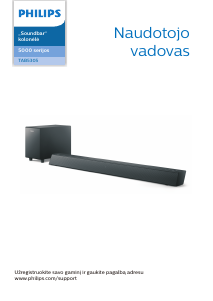 Vadovas Philips TAB5305 Garsiakalbis
