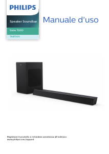 Manuale Philips TAB7305 Altoparlante
