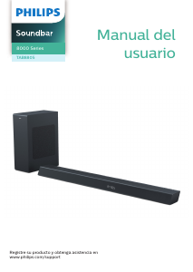 Manual de uso Philips TAB8805 Altavoz