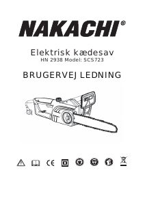 Brugsanvisning Nakachi SCS723 (HN 2938) Kædesav