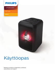Käyttöohje Philips TANX100 Kaiutin