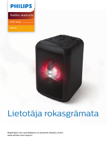 Rokasgrāmata Philips TANX100 Skaļrunis