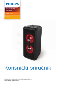 Priručnik Philips TANX200 Zvučnik