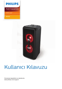 Kullanım kılavuzu Philips TANX200 Hoparlör