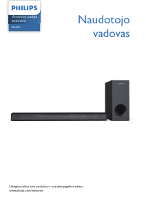 Vadovas Philips TAPB405 Garsiakalbis