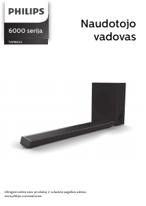 Vadovas Philips TAPB603 Garsiakalbis