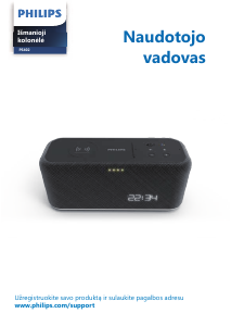 Vadovas Philips TAPS402 Garsiakalbis
