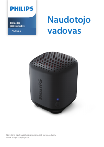 Vadovas Philips TAS1505B Garsiakalbis