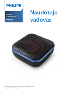 Vadovas Philips TAS2505B Garsiakalbis