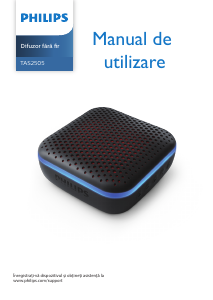 Manual Philips TAS2505B Difuzor