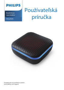 Návod Philips TAS2505B Reproduktor