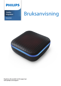 Bruksanvisning Philips TAS2505B Högtalare