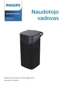 Vadovas Philips TAS3505 Garsiakalbis