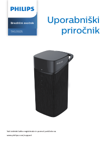 Priročnik Philips TAS3505 Zvočnik