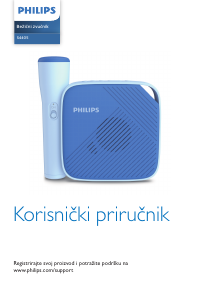 Priručnik Philips TAS4405N Zvučnik