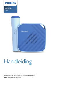 Handleiding Philips TAS4405N Luidspreker