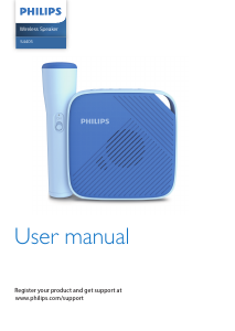 Manual Philips TAS4405N Speaker