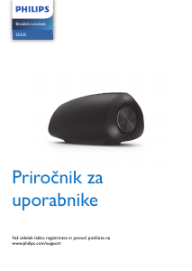 Priročnik Philips TAS5305 Zvočnik