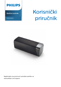 Priručnik Philips TAS5505 Zvučnik