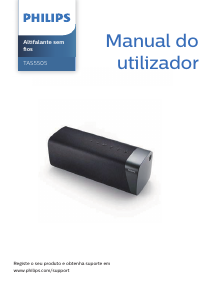 Manual Philips TAS5505 Altifalante