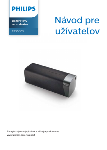 Návod Philips TAS5505 Reproduktor