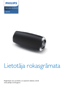 Rokasgrāmata Philips TAS6305 Skaļrunis