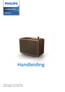 Handleiding Philips TAVS300 Luidspreker