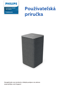 Návod Philips TAW6205 Reproduktor