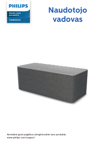Vadovas Philips TAW6505 Garsiakalbis