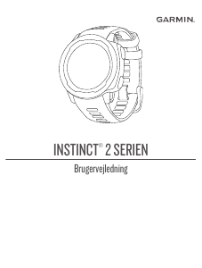 Brugsanvisning Garmin Instinct 2 Solar Smartwatch