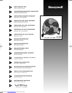 Instrukcja Honeywell HV-180E Wentylator