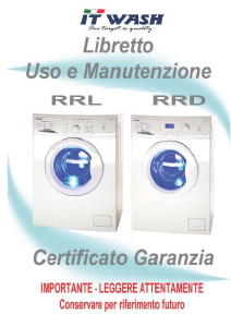 Handleiding IT Wash RR810L Wasmachine