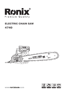 Handleiding Ronix 4740 Kettingzaag