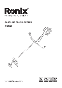 Manual Ronix 4552 Grass Trimmer