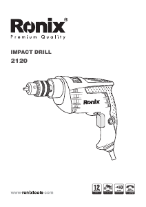 Handleiding Ronix 2120 Klopboormachine