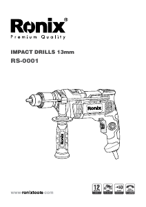 Handleiding Ronix RS-0001 Klopboormachine