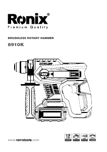 Handleiding Ronix 8910k Boorhamer