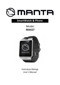 Bruksanvisning Manta MA427 Smart klocka